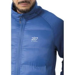 2117 of Sweden Poxen, fiberdunjakke, herre, blå