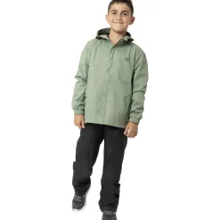 2117 of Sweden Viskafors, regnjakke, junior, grøn