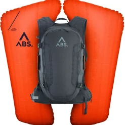 ABS A.Light Go, 22L, lavinerygsæk uden patron, mørkegrå