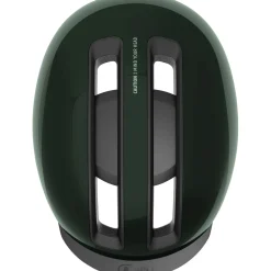 Abus Hud-Y, cykelhjelm, mørkegrøn