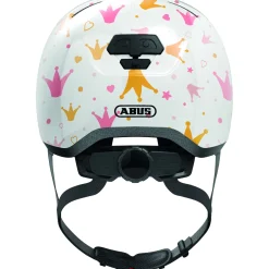 ABUS Skurb kid, cykelhjelm, junior, hvid