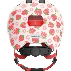 Abus Smiley 3.0 LED, cykelhjelm, junior, rose strawberry