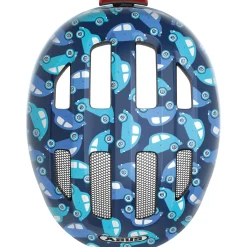Abus Smiley 3.0 LED, cykelhjelm, junior, blue car