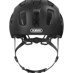 Abus Youn-I 2.0, cykelhjelm, junior, mat sort