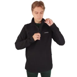 Accezzi fleecetrøje, herre, sort, 2-pak