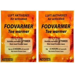 Accezzi Fodvarmer/Helios Merino One 60 sæt, unisex, lyseblå