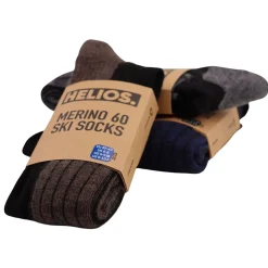 Accezzi Fodvarmer/Helios Merino One 60 sæt, unisex, brun