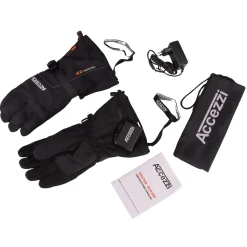Accezzi Heat Gloves, varmehandsker. Inkl. batteri og oplader