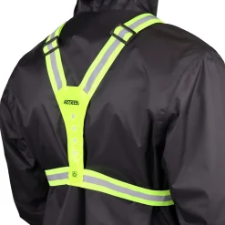 Accezzi LED refleksvest, grøn