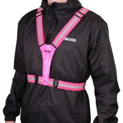 Accezzi LED refleksvest, pink