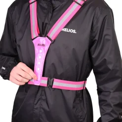 Accezzi LED refleksvest, pink