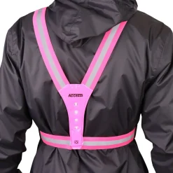Accezzi LED refleksvest, pink