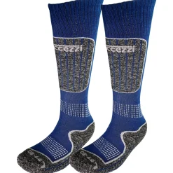 Accezzi Merino 20, skistrømper, 2 par, junior, blå