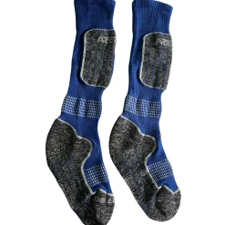 Accezzi Merino 20, skistrømper, 2 par, junior, blå