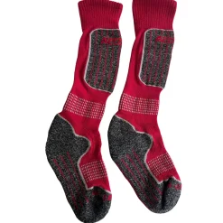 Accezzi Merino 20, skistrømper, 2 par, junior, rød
