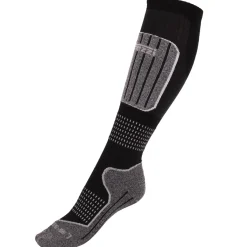 Accezzi Merino 20, skistrømper, junior, sort