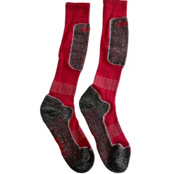 Accezzi Merino 20, skistrømper, 3 par, rød