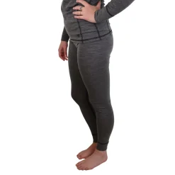 Accezzi merino skiundertøj + 3 par merino skistrømper, rød, dame