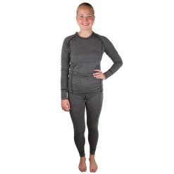 Accezzi Merino, skiundertøj, dame, grå