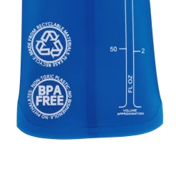 Accezzi Soft Bottle, drikkedunk, 250 ml, blå