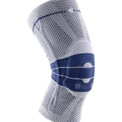 Bauerfeind GenuTrain 8, knæbandage m. silikone, blå
