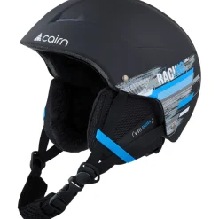 Cairn Flow J, skihjelm, junior, mat sort racing