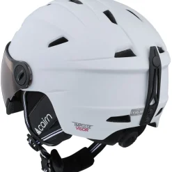 Cairn Impulse Visor Photochromic, skihjelm med visir, mat hvid