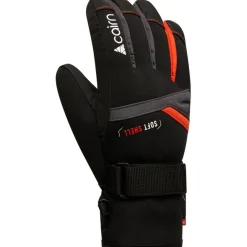 Cairn Styl C-tex handsker, junior, graphite scarlet