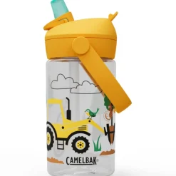 Camelbak Thrive Flip Straw Kids 400ml, tractors and tress