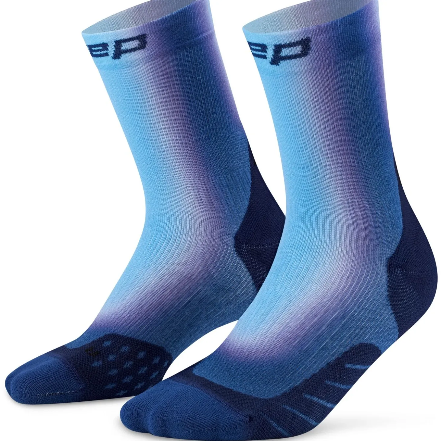 CEP Core Run EDT. GRADIENT Socks Mid Cut 5.0, løbestrømper, herre, blå