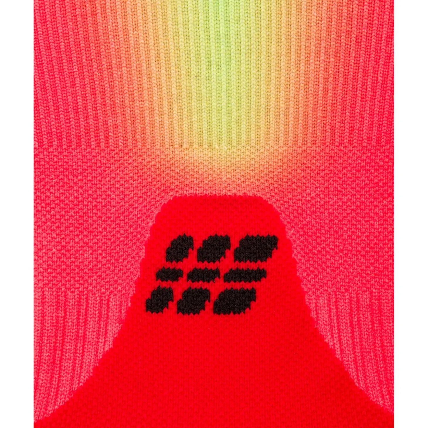 CEP Core Run EDT. GRADIENT Socks Mid Cut 5.0, løbestrømper, herre, rød/lime
