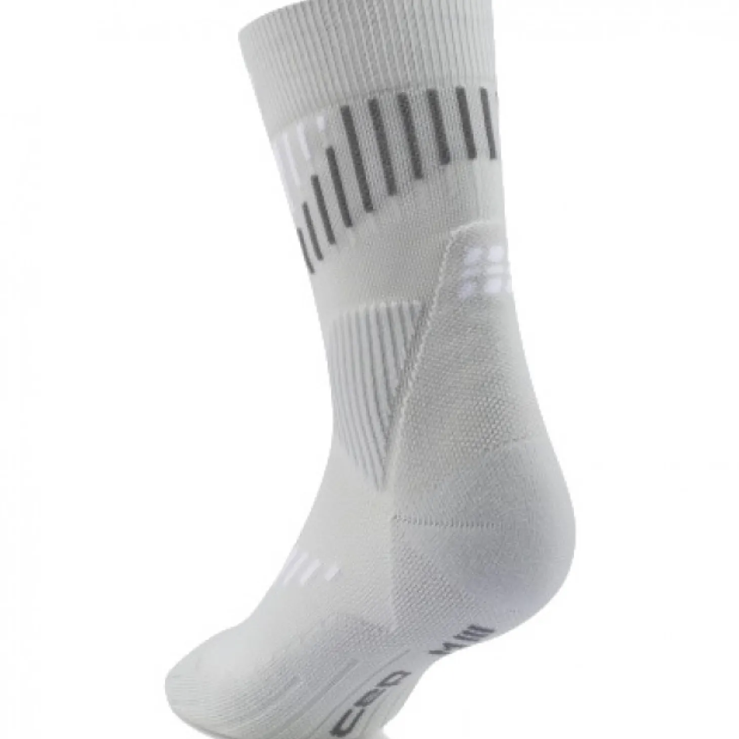 CEP Core Run Merino Socks Mid Cut 3.0, løbestrømper, dame, grå