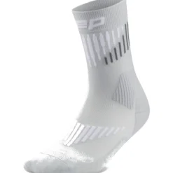 CEP Core Run Merino Socks Mid Cut 3.0, løbestrømper, herre, grå