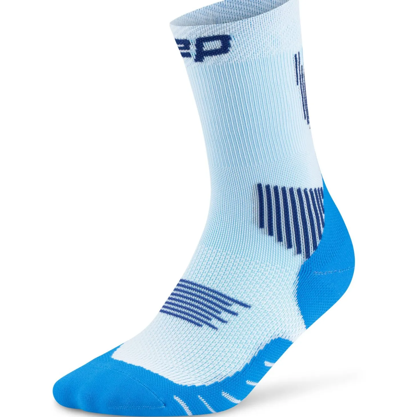 CEP Core Run Socks Mid Cut 5.0, løbestrømper, dame, blå