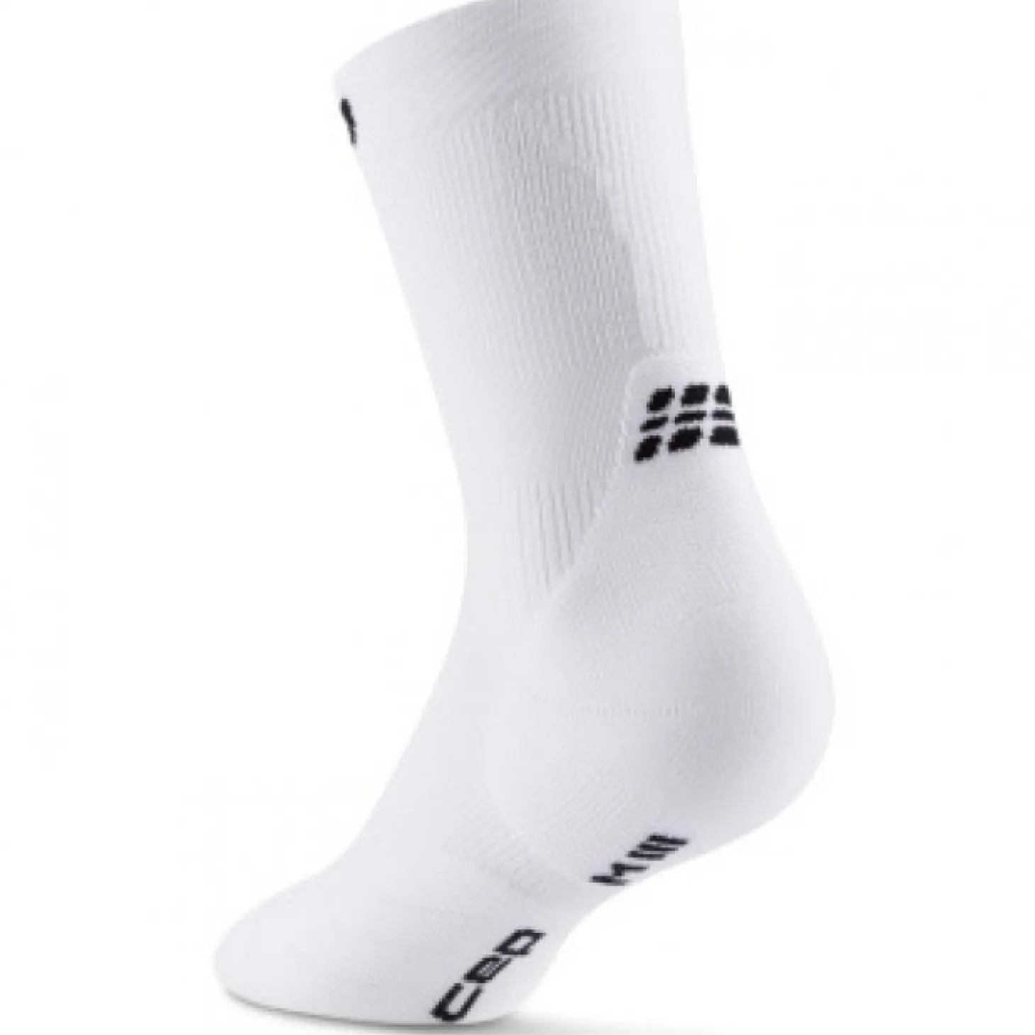CEP Core Run Socks Mid Cut 5.0, løbestrømper, dame, white