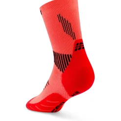 CEP Core Run Socks Mid Cut 5.0, løbestrømper, herre, neon
