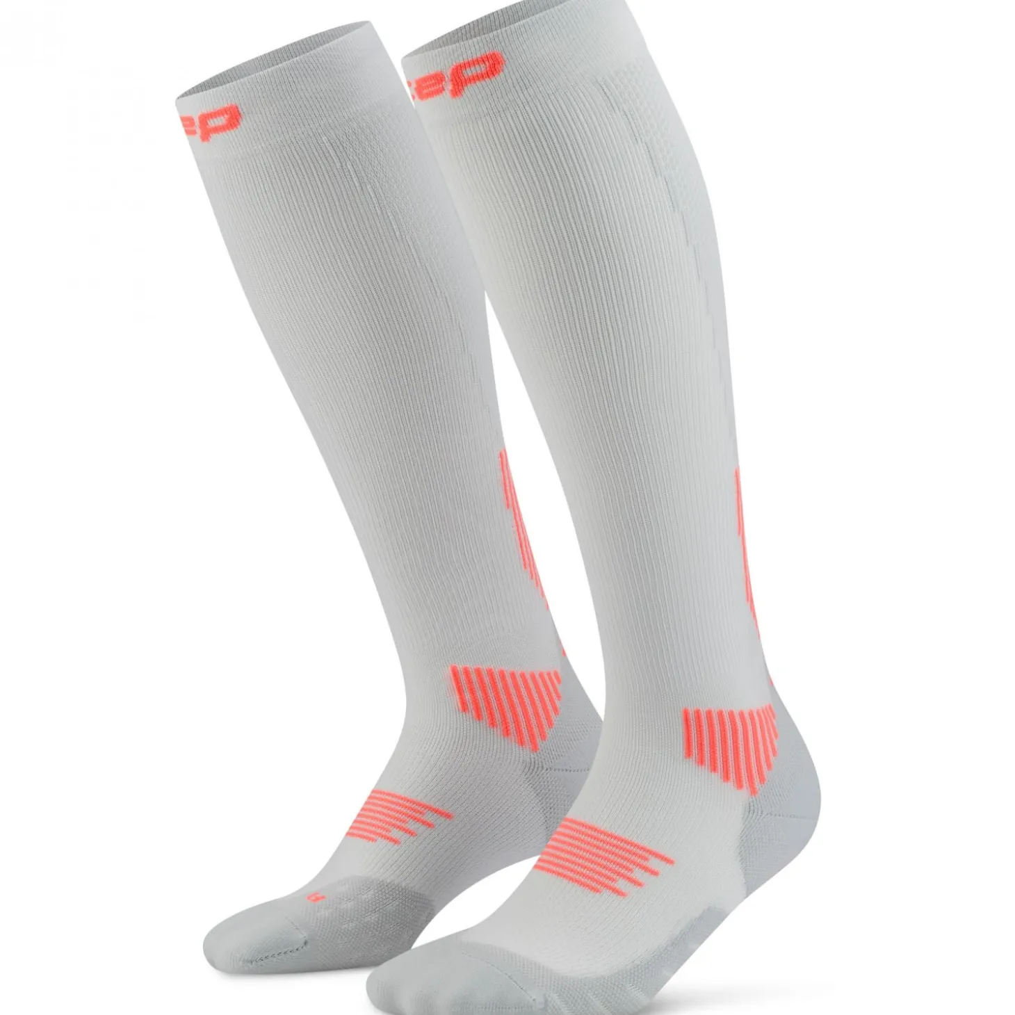 CEP Core Run Socks Tall 5.0, løbestrømper, dame, grå