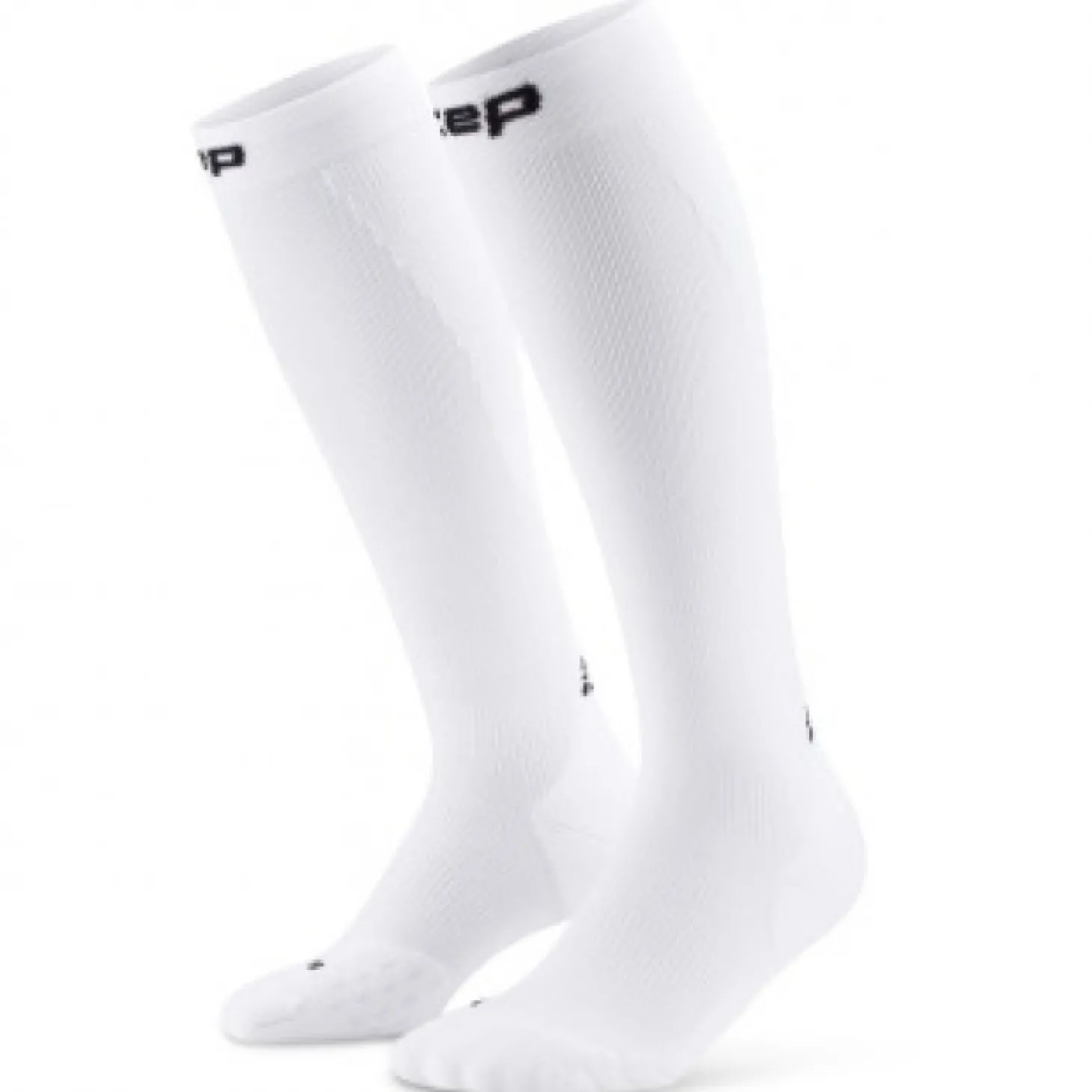 CEP Core Run Socks Tall 5.0, løbestrømper, herre, hvid