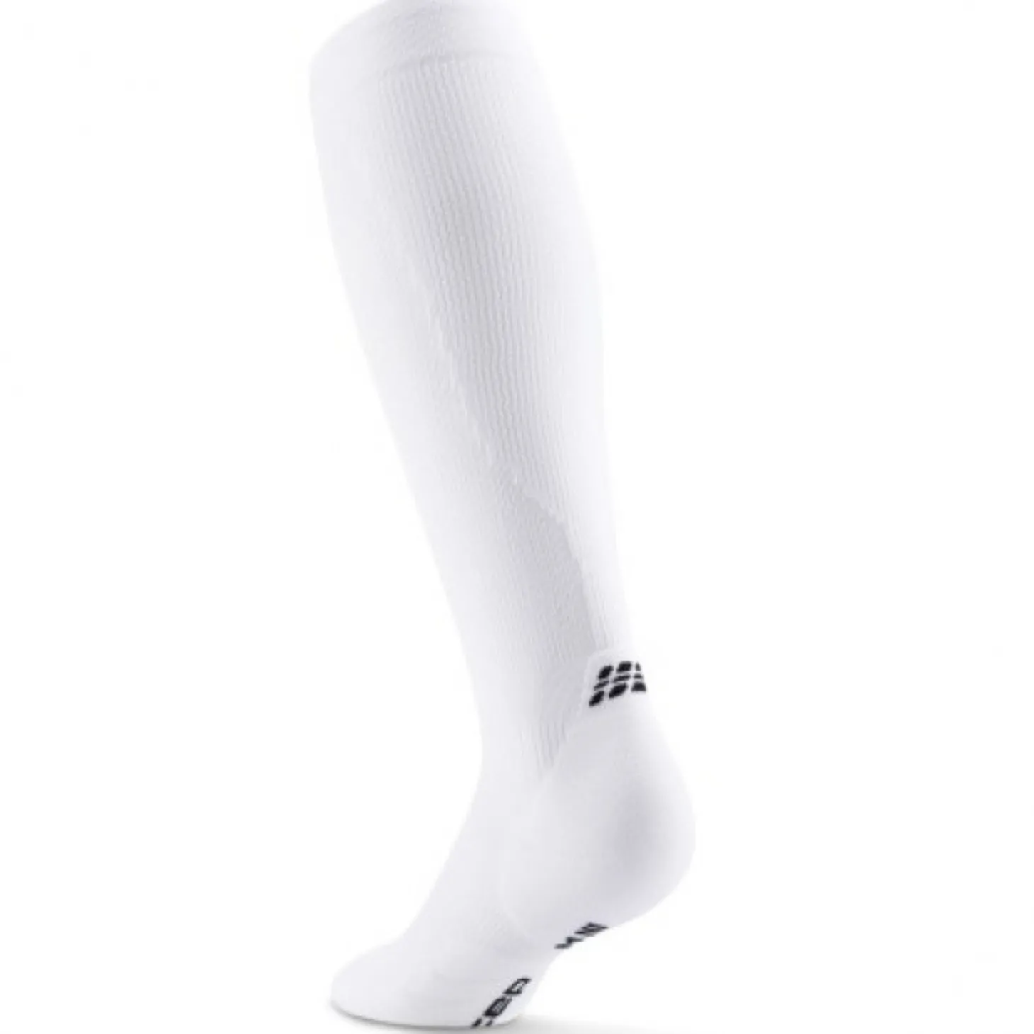 CEP Core Run Socks Tall 5.0, løbestrømper, herre, hvid