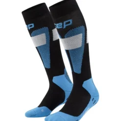 CEP Ski Merino Socks Tall 3.0, skistrømper, dame, blå