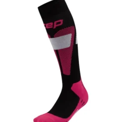 CEP Ski Merino Socks Tall 3.0, skistrømper, dame, pink