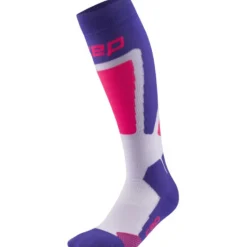 CEP Ski Thermo Socks Tall 4.0, skistrømper, dame, lilla