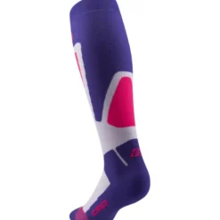 CEP Ski Thermo Socks Tall 4.0, skistrømper, dame, lilla