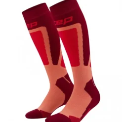 CEP Ski Thermo Socks Tall 4.0, skistrømper, herre, rød