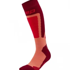 CEP Ski Thermo Socks Tall 4.0, skistrømper, dame, rød