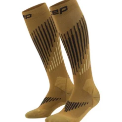 CEP Ski Touring Merino Socks Tall 3.0, skistrømper, dame, brun