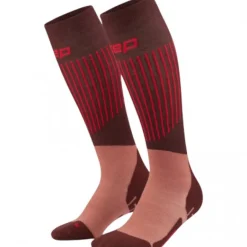 CEP Ski Ultralight Socks Tall 3.0, skistrømper, dame, brun