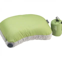 Cocoon Air-Core Hood/Camp Pillow,28x37 cm, Pude, wasabi/grey