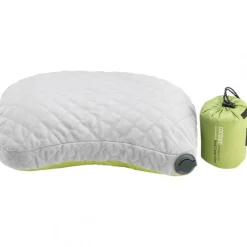 Cocoon Air-Core Hood/Camp Pillow,28x37 cm, Pude, wasabi/grey