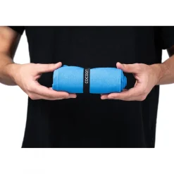 Cocoon Microfiber Towel Hyperlight,150x80cm, Microfiber Håndklæde, lagoon blue